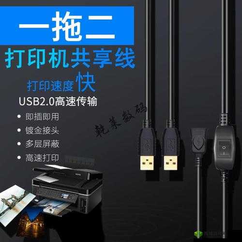 一进二出高清线：连接多设备的理想选择
